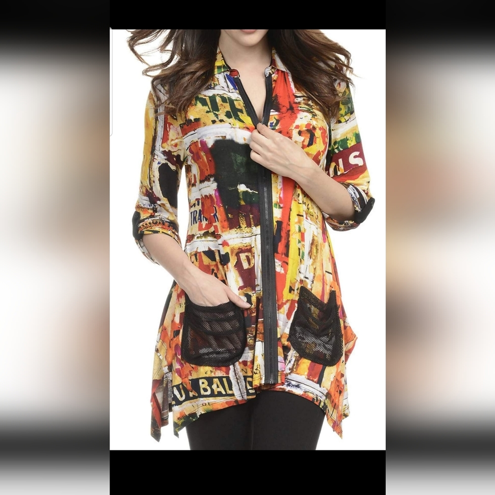 Tricotto Zip Top